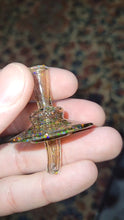 Load image into Gallery viewer, Bronze x crushed opal v2
